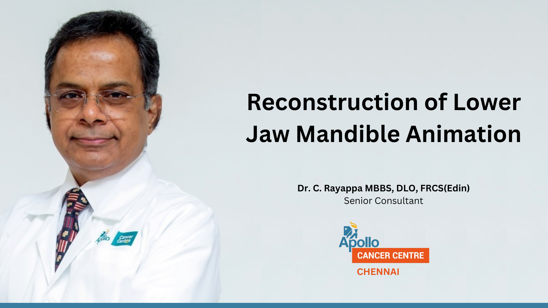 Head and Neck Tumour Surgery Videos