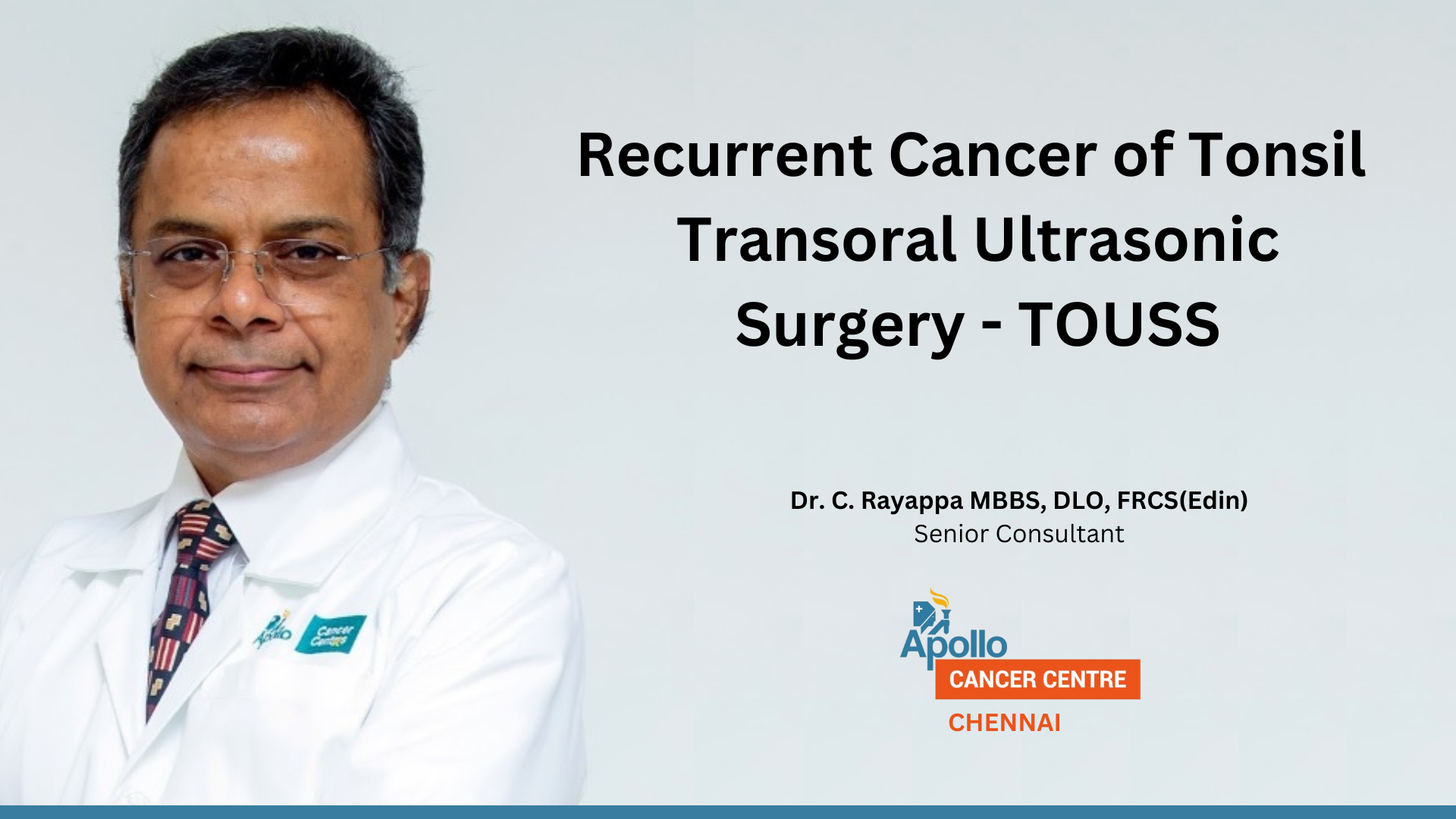 Head and Neck Tumour Surgery Videos