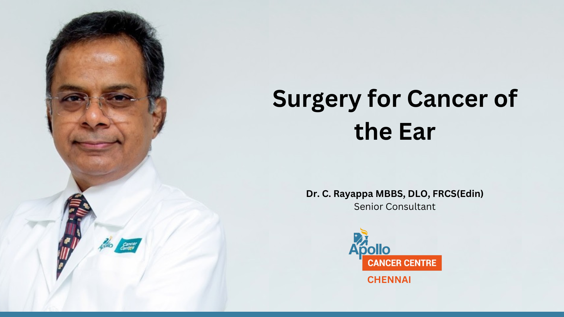 Head and Neck Tumour Surgery Videos